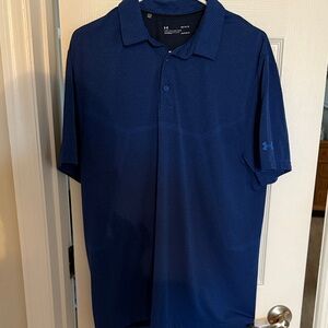 Under Armour Men's Navy Polo Shirt